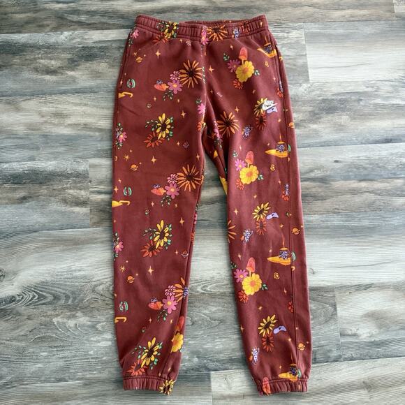 Nike Sportswear Sweatpants – Men’s Medium – Deep Clay Space Floral – DQ3510‑670 - Picture 2 of 13